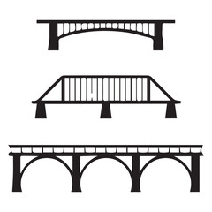 delivery trucks icon set vector 