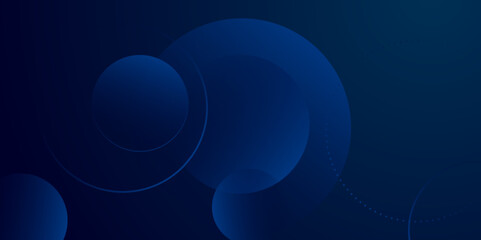 Modern dark blue gradient abstract background in blue background. Colorful geometric background. Fluid shapes composition. Modern vibrant imac color. Vector illustration with corporate and business.