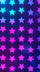 portrait beautiful blue and purple gradient stars electronic neon ray energy abstract, abstract technology looping background