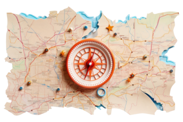 PNG Compass map topography world map.