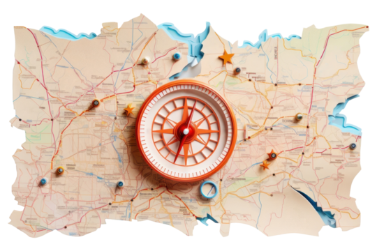 PNG Compass map topography world map. - Powered by Adobe