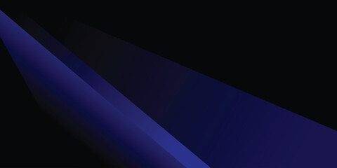 Modern dark blue abstract background with gradient geometric stripes. Perfect for banners, templates, flyers, brochures, and presentations