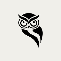 Graphic vector of elegant black owl logo art. Owl logo design. This vector is perfect for company logos, templates, backgrounds, wallpapers, name and business identities etc.
