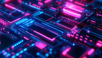 Abstract digital background. Digital network background. Technology background. Abstract background with digital particles.