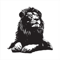 lion head isolated on white,head, lion, animal, vector, cartoon, wild, illustration, tattoo, cat, wolf, dog, mammal, mascot, face, isolated, black, silhouette, symbol, art, white, nature, animals, 