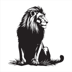 lion head isolated on white,head, lion, animal, vector, cartoon, wild, illustration, tattoo, cat, wolf, dog, mammal, mascot, face, isolated, black, silhouette, symbol, art, white, nature, animals, 