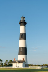 Bodie Island Lighthouse light station in the Outer Banks of North Carolina