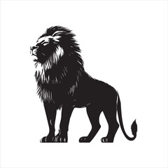 lion head isolated on white,head, lion, animal, vector, cartoon, wild, illustration, tattoo, cat, wolf, dog, mammal, mascot, face, isolated, black, silhouette, symbol, art, white, nature, animals, 