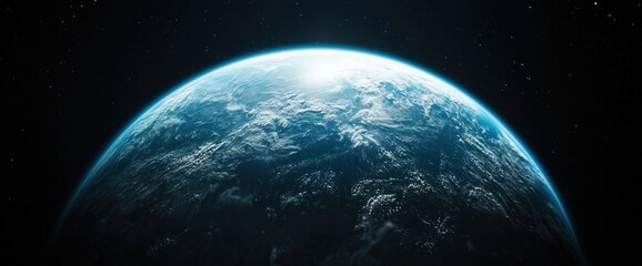 Obraz premium Blue planet Earth