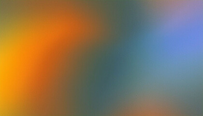 Obraz premium Abstract Blurred Background with Orange, Blue and Green Colors