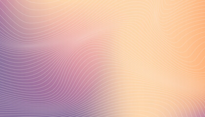 Soft gradient pastel background with smooth flowing wavy line pattern