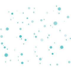 Sparkles and stars seamless pattern
