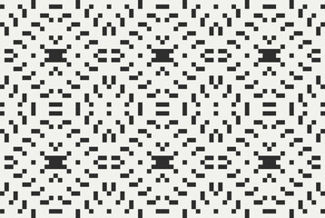 Fototapeta premium Turkish Traditional Indian Melodic Patternfolk Embroidery, Aztec Geometric Ornament Print. Design for Carpet, Wallpaper, Clothing, Wrapping, Fabric