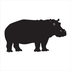 rhino illustration., cartoon, animal, vector, mammal, illustration, wild, hippo, rhino, bear, wildlife, hippopotamus, zoo, nature, animals, rhinoceros, art, big, cute, fun, drawing, elephant, safari, 