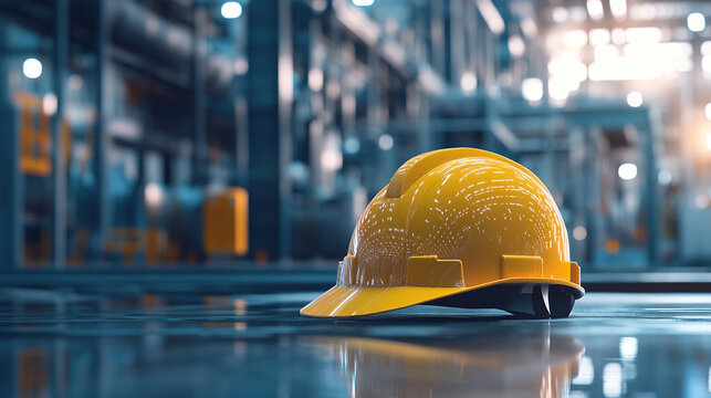 Work safety concept. regulations and standard in industry