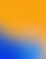 Abstract Gradient Background in Blue and Orange