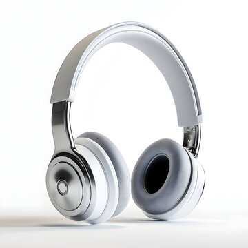 recommend clip art: Expertly Crafted High End Noise Cancelling Headphones with Metallic Finish and Refined Silhouette