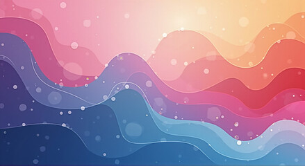 Fototapeta premium abstract background with waves
