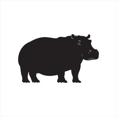 rhino illustration., cartoon, animal, vector, mammal, illustration, wild, hippo, rhino, bear, wildlife, hippopotamus, zoo, nature, animals, rhinoceros, art, big, cute, fun, drawing, elephant, safari, 
