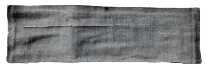 PNG Grey cloth textile adhesive strip linen white background accessories.