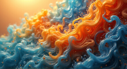 Fototapeta premium abstract fire background