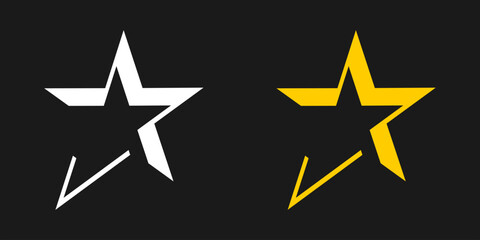star vector logo design,icon,editable star symbol,illustration