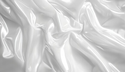 Obraz premium Abstract White Fabric Texture Background