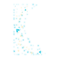 Blue magic firefly bug light glow vector effect. Glowworm dust spell fairy tale shine isolated . 
