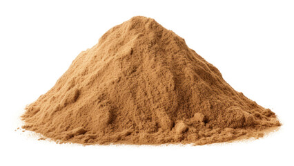 Fototapeta na wymiar PNG Powder sand white background ingredient.