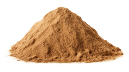 PNG Powder sand white background ingredient.