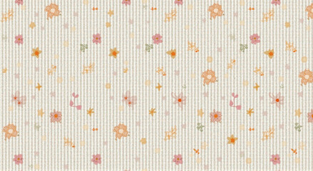 seamless pattern with flowers