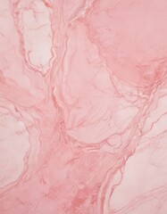 a close-up view pink marble surface with a swirling pattern of light and dark pink hues, creating a sense of movement and texture