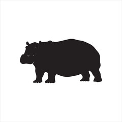 rhino on white background cartoon, animal, vector, illustration, mammal, wild, hippo, rhino, wildlife, bear, nature, zoo, hippopotamus, rhinoceros, art, fun, safari, drawing, comic, elephant, animals,