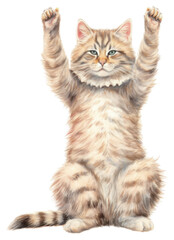 PNG Cat character do yoga drawing sketch mammal.