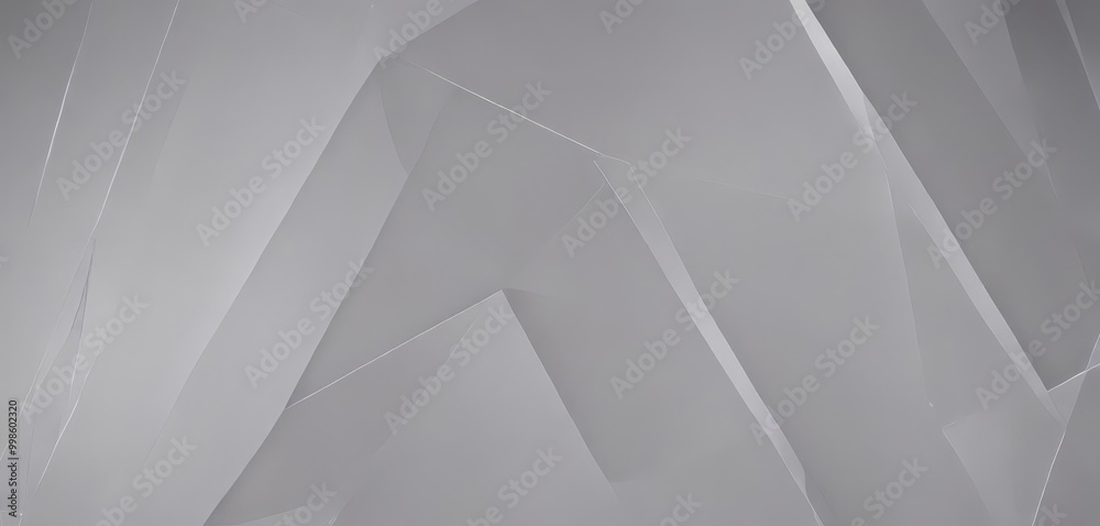 Leinwandbilder a close-up view white, abstract geometric pattern composed of intersecting lines and curves, creating a sense of depth and complexity