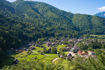 白川郷の美しい風景