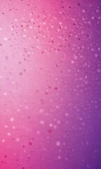 a gradient background transitioning from pink to purple, with small white dots scattered throughout, creating a textured and abstract appearance
