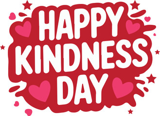 World kindness day vector art illustration