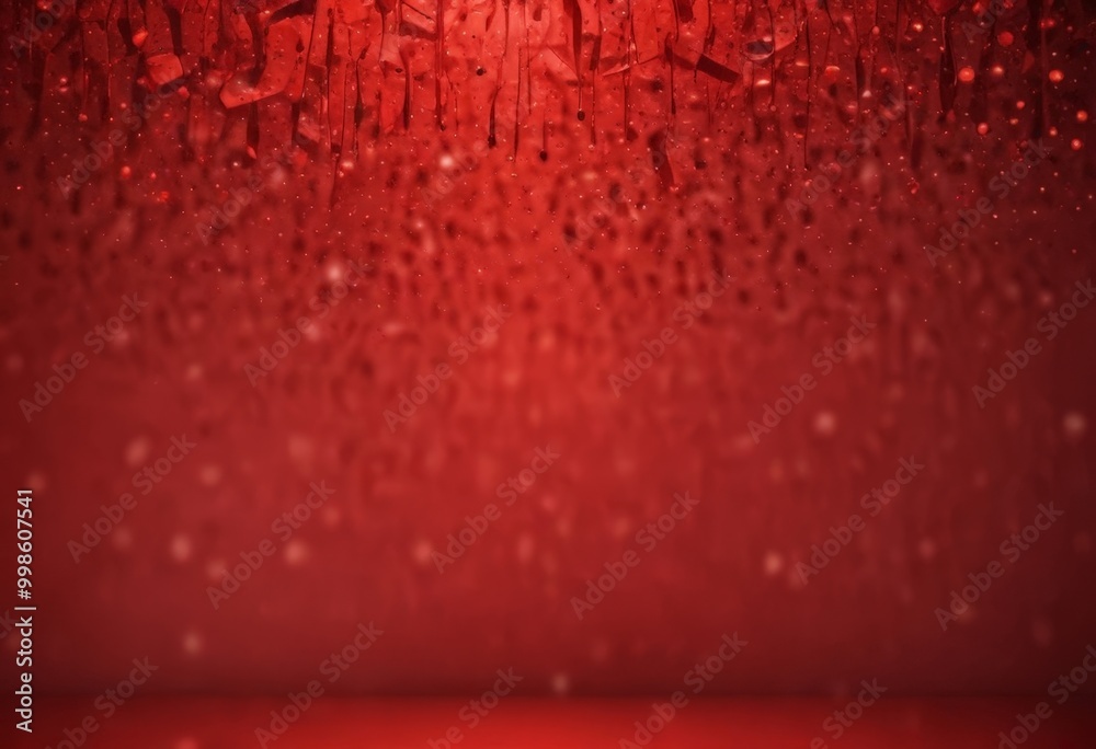 Aufkleber a red background with a pattern of small white dots or specks scattered across it, creating a sense of depth and texture