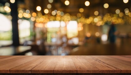 christmas lights on wooden table