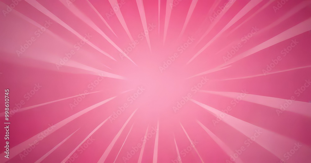 Fototapete a vibrant pink background with radiating lines, creating a dynamic and energetic visual effect