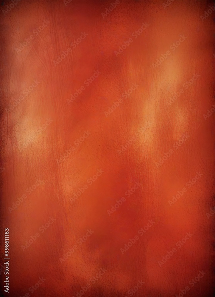 Leinwandbilder a vibrant abstract composition featuring a gradient of warm hues, transitioning from a deep red at the top left to a fiery orange at the bottom right The