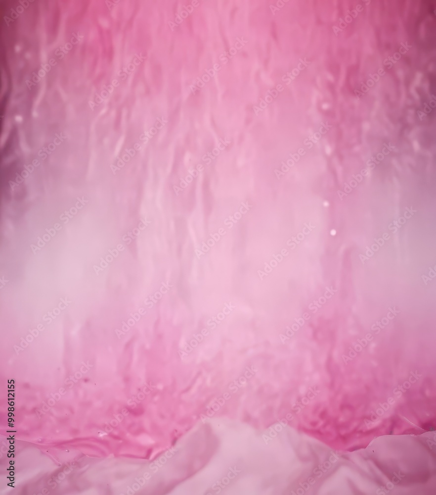 Poster A pinkish-hued background with a subtle texture, creating a soft and dreamy visual effect