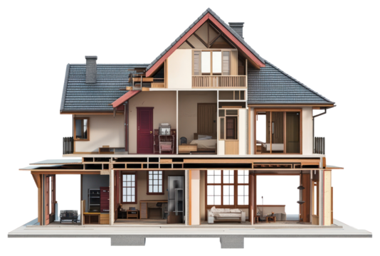 Architectural diagram house architecture furniture.