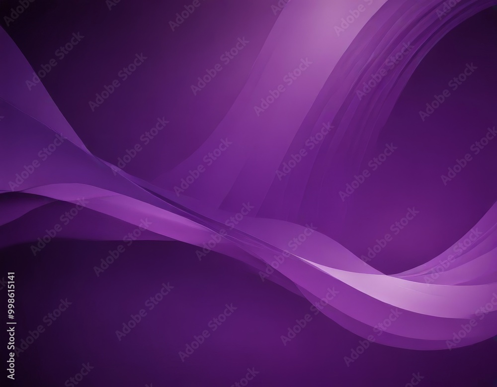 Aufkleber a purple abstract background with curved lines and a gradient effect, creating a sense of movement and fluidity