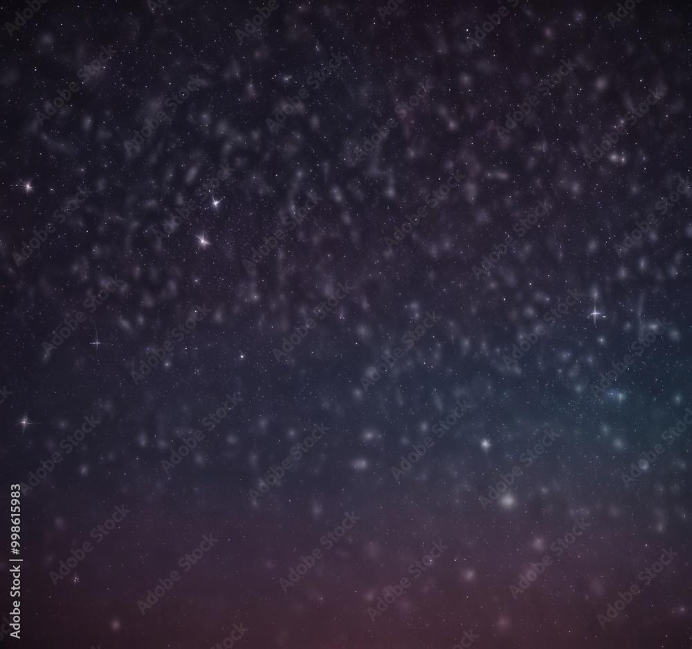 Poster a starry night sky with numerous twinkling stars scattered across the dark expanse the stars vary in