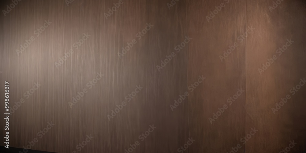 Poster a close-up view wooden wall, with a warm, textured brown color and a subtle gradient effect