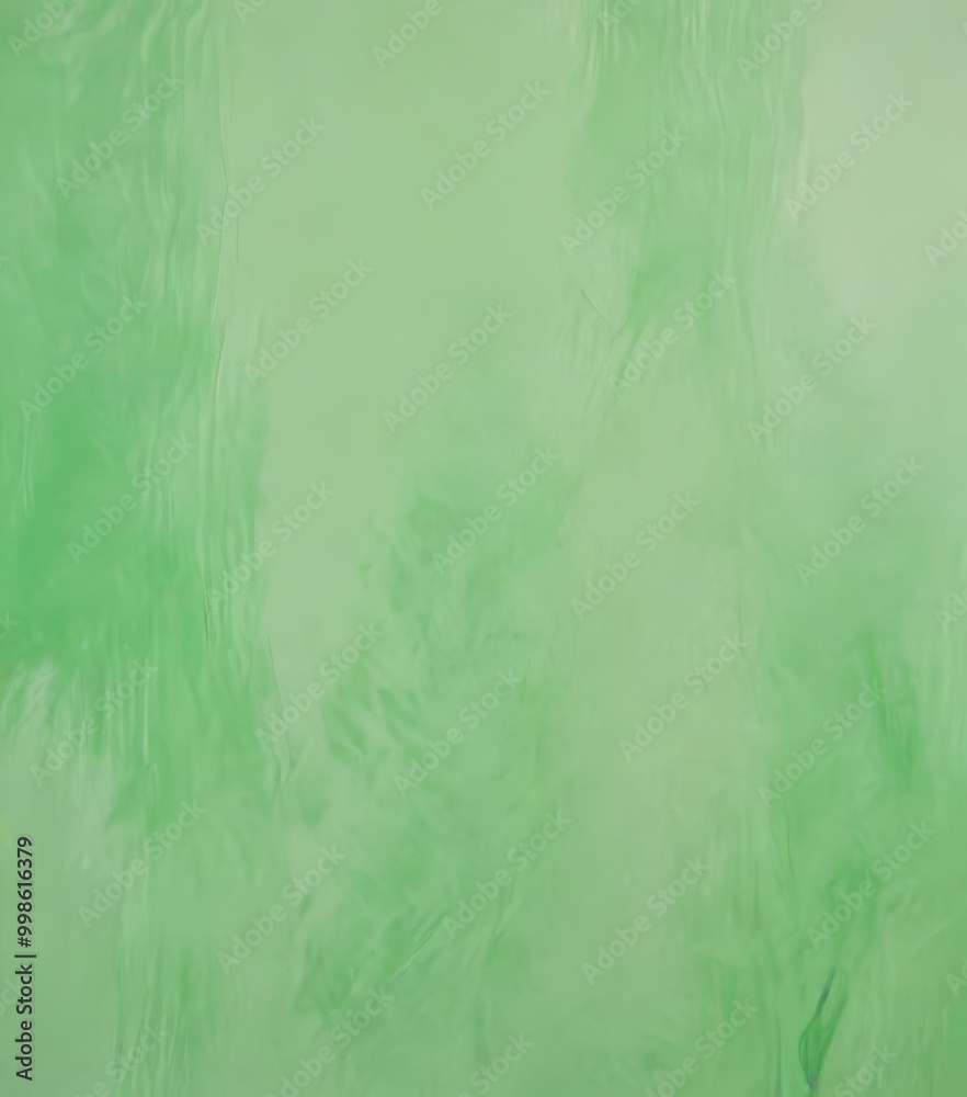 Poster a close-up view greenish-blue paint stroke, with a subtle texture and a gradient effect