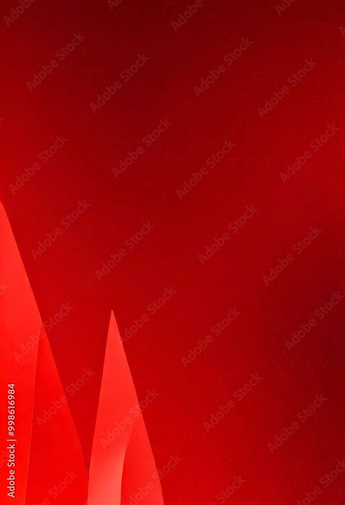Aufkleber a gradient of red, transitioning from a deep red at the top left to a lighter shade at the bottom right The gradient is composed of three distinct sections, with the top