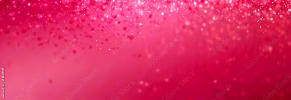 Poster a pink background with a gradient effect transitioning from a darker shade at the top to a lighter one at the bottom The top portion of filled with small,